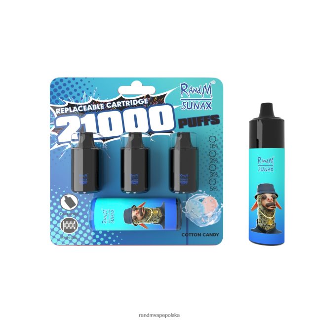 RandM Sunax 21000 wymienny moduł kontroli przepływu powietrza 1 szt 624VFR276 Cola - RandM Disposable Vape