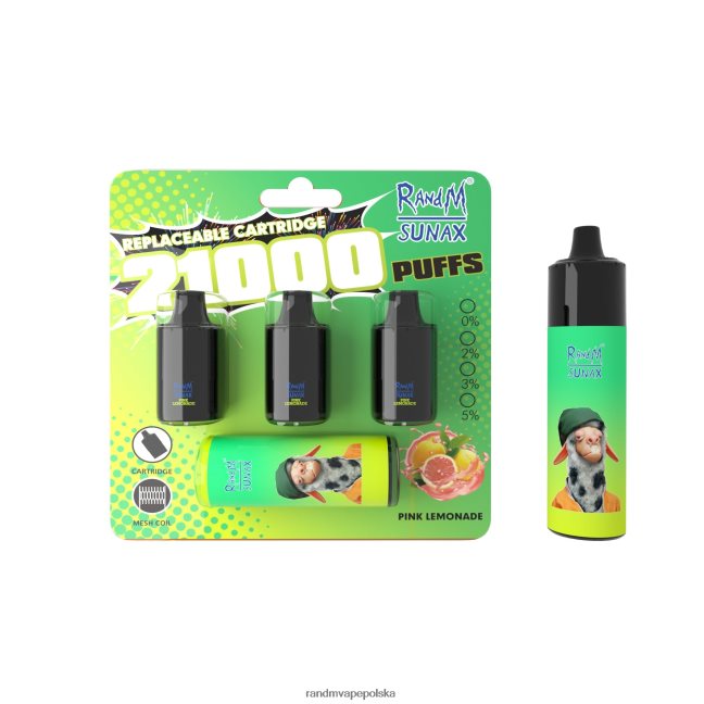 RandM Sunax 21000 wymienny moduł kontroli przepływu powietrza 1 szt 624VFR276 Cola - RandM Disposable Vape