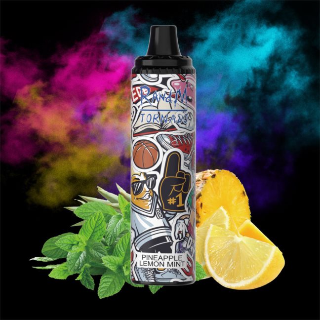 RandM Tornado Urządzenie Vape Pod z kontrolą przepływu powietrza 6000 1 szt 624VFR289 lód truskawkowy z mango - RandM Tornado Cena